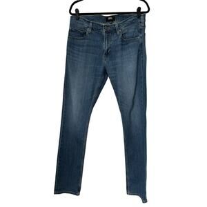Paige Federal Brandon Jeans Men’s Size 33 Med Wash Mid Rise 33" Inseam Straight